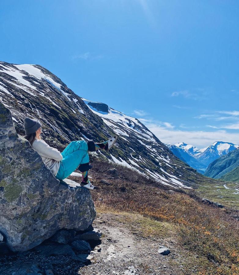 Vollsnes Feriehus Villa Hjelle Bagian luar foto