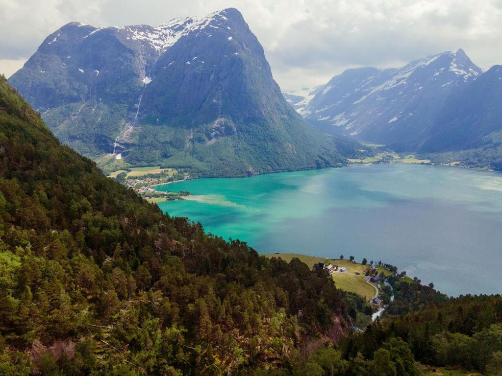 Vollsnes Feriehus Villa Hjelle Bagian luar foto