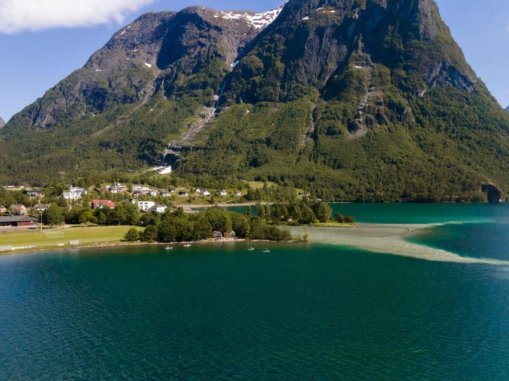 Vollsnes Feriehus Villa Hjelle Bagian luar foto