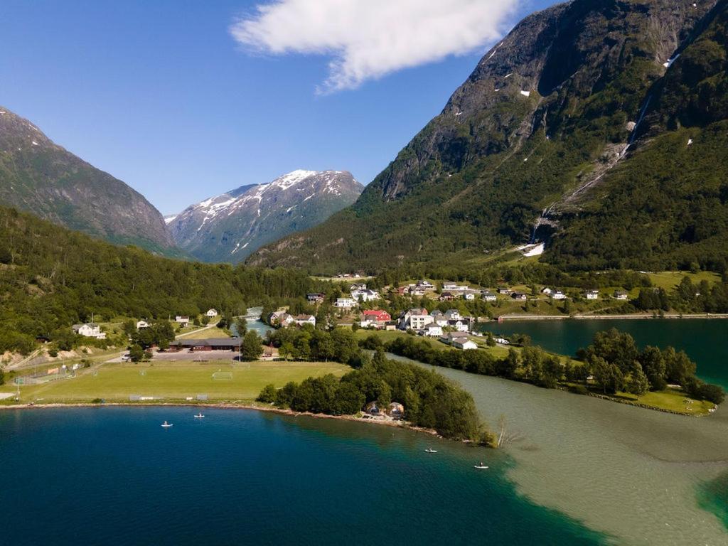 Vollsnes Feriehus Villa Hjelle Bagian luar foto